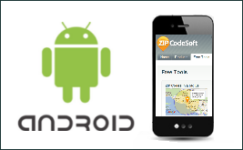 ZIP Code Radius Android App